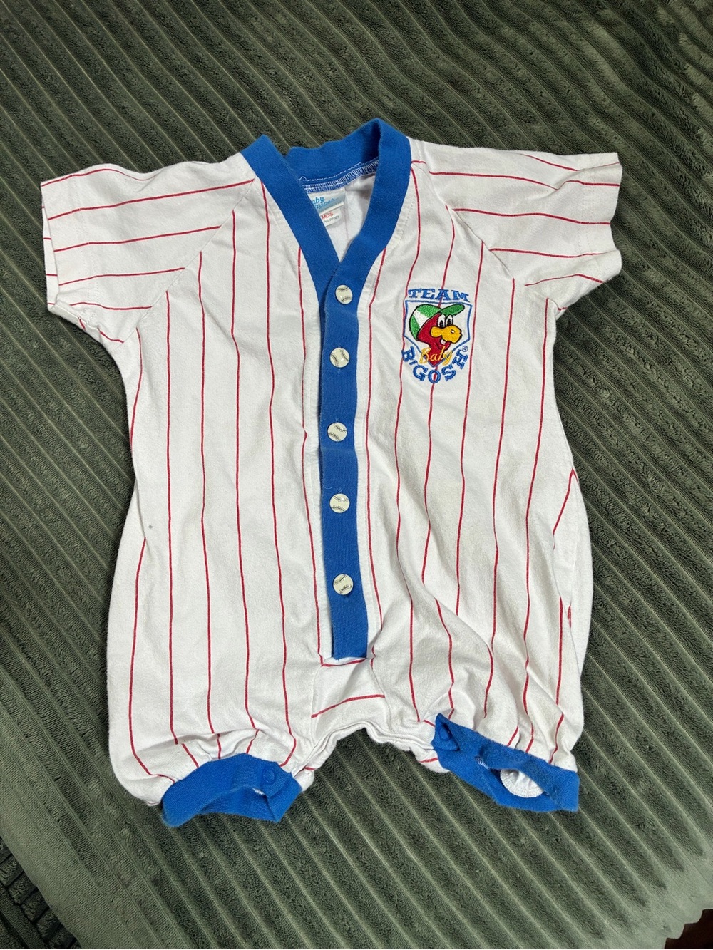 Vintage Baby B’Gosh Baseball onesie